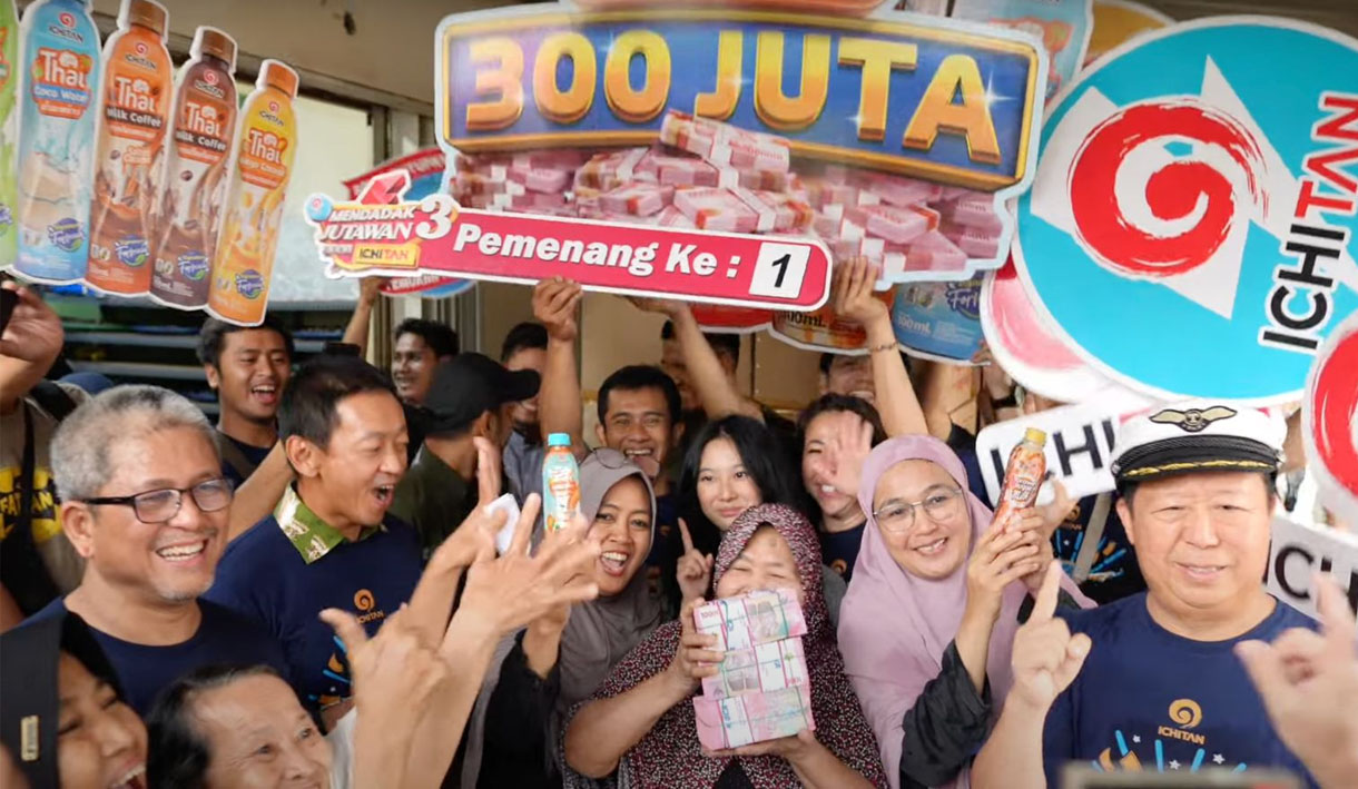 Hujan Berkah, Ibu Tunggal 2 Anak Dapat 300 Juta dari Tutup Botol Ichitan