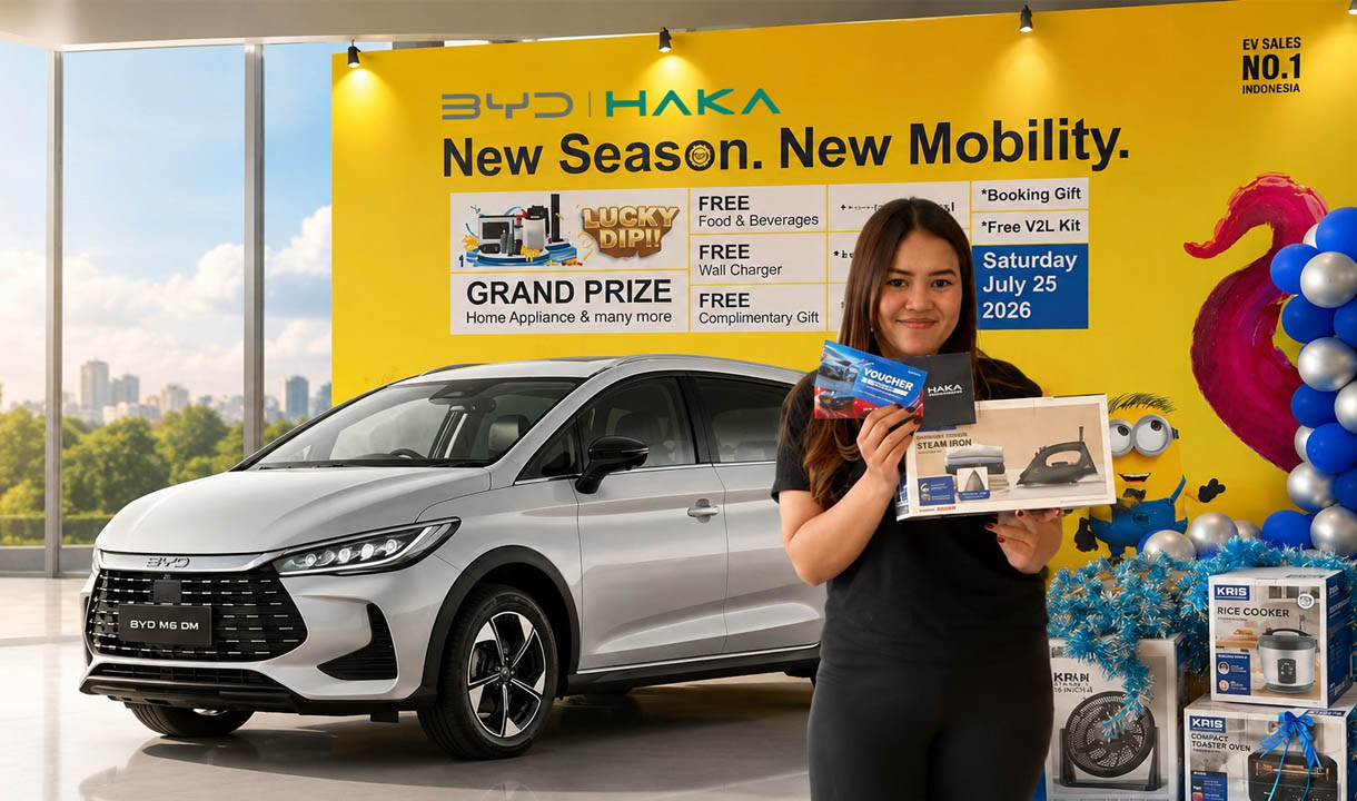 BYD M6 DM Magnet Baru MPV Keluarga yang Super Irit dan Tangguh