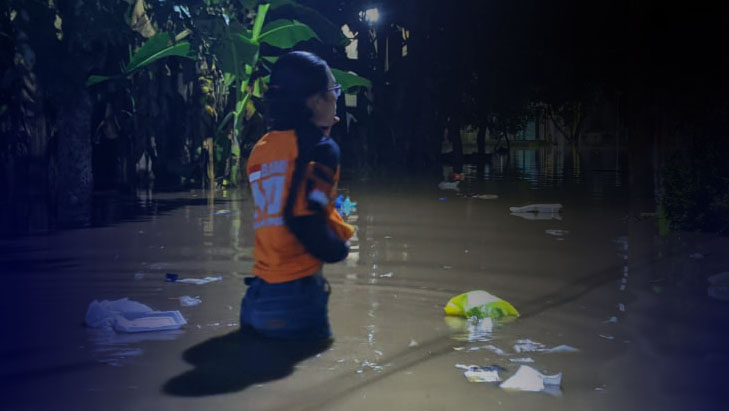 Banjir Belum Surut Menjelang Petang, 230 Warga Sigi Masih Bertahan di Pengungsian