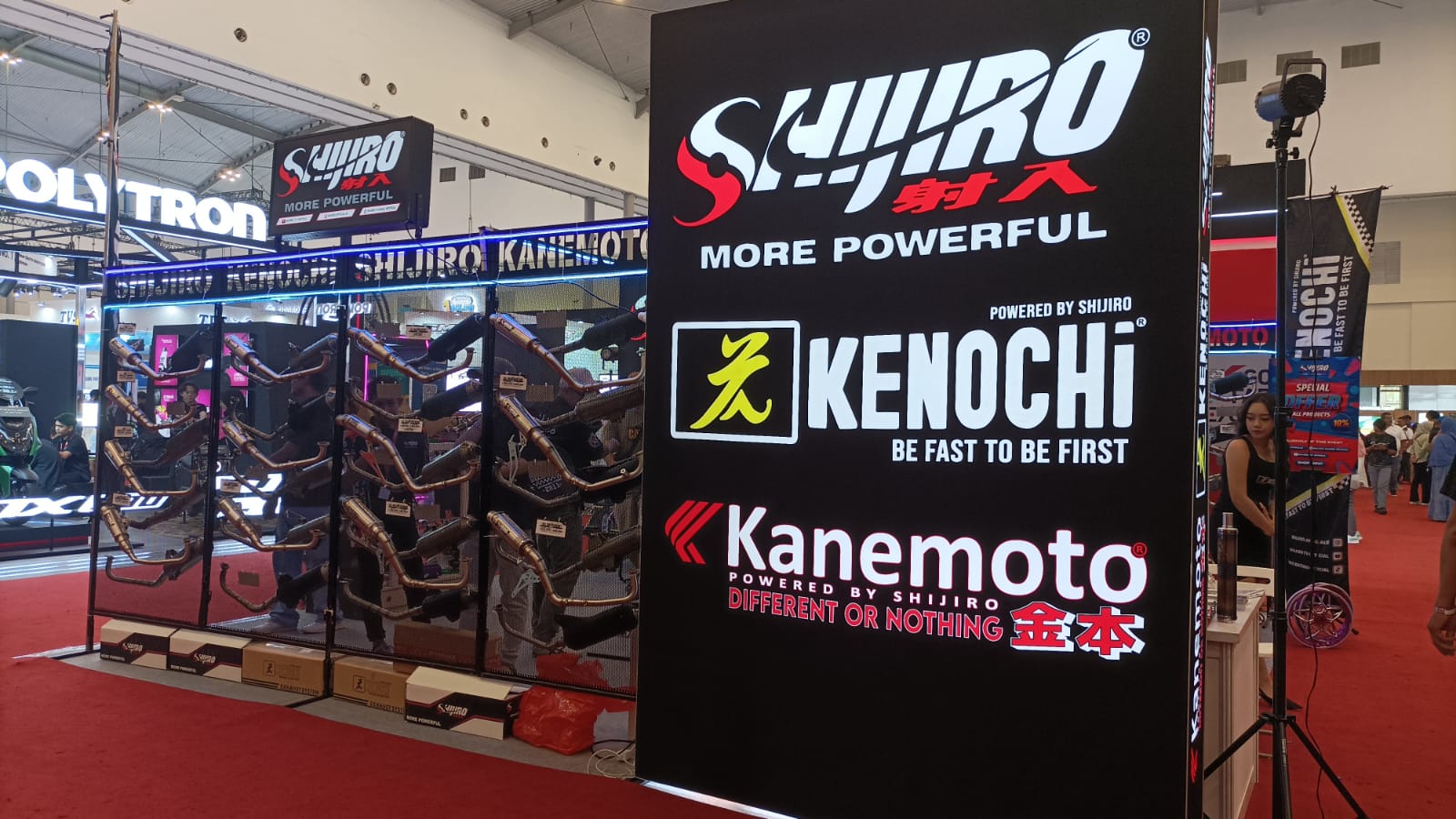 IMOS 2025: Shijiro Punya 2 Tipe baru, Kenochi Knalpot 'Kasta Tertinggi' Mio Diskon Hingga 15 Persen, 