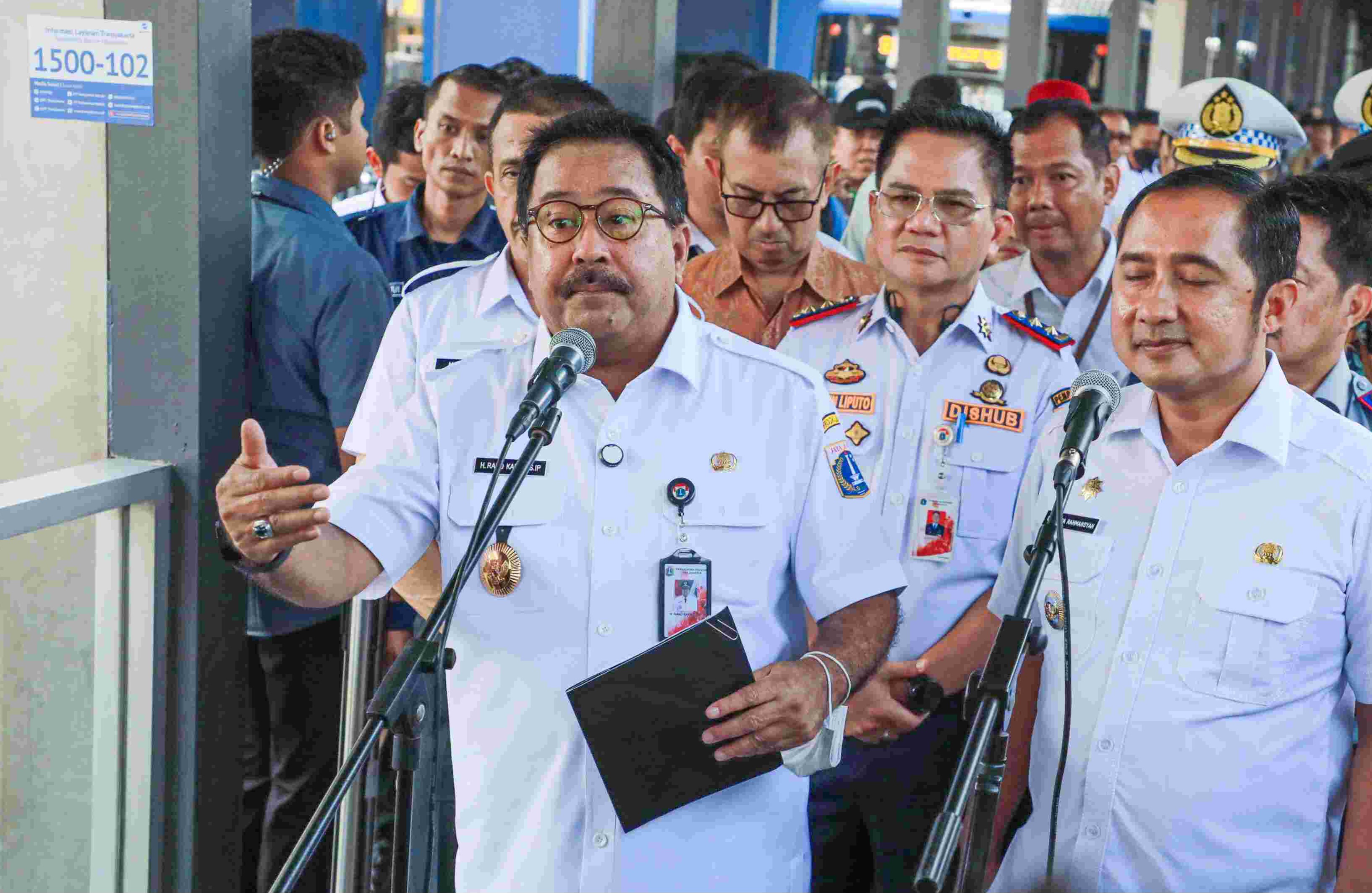 TransJabodetabek Rute Lebak Bulus-Sawangan Resmi Beroperasi, Diresmikan Rano Karno untuk Urai Kemacetan