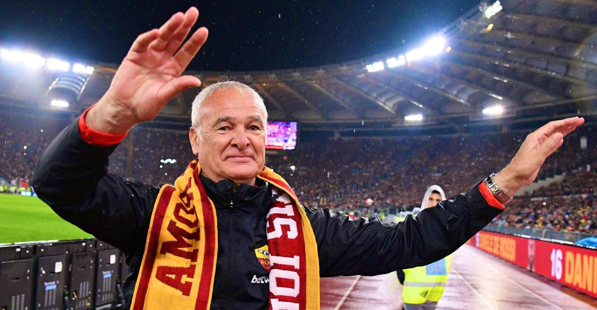 Claudio Ranieri Kembali ke AS Roma, Gantikan Montella yang Tolak Negosiasi