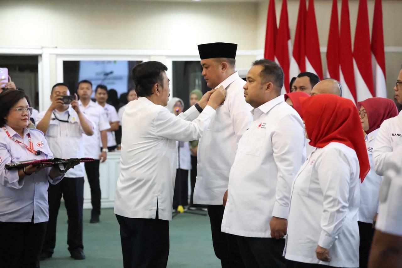 Rudy Susmanto Siap Dukung PMI Jalankan Misi Kemanusiaan di Bumi Tegar Beriman