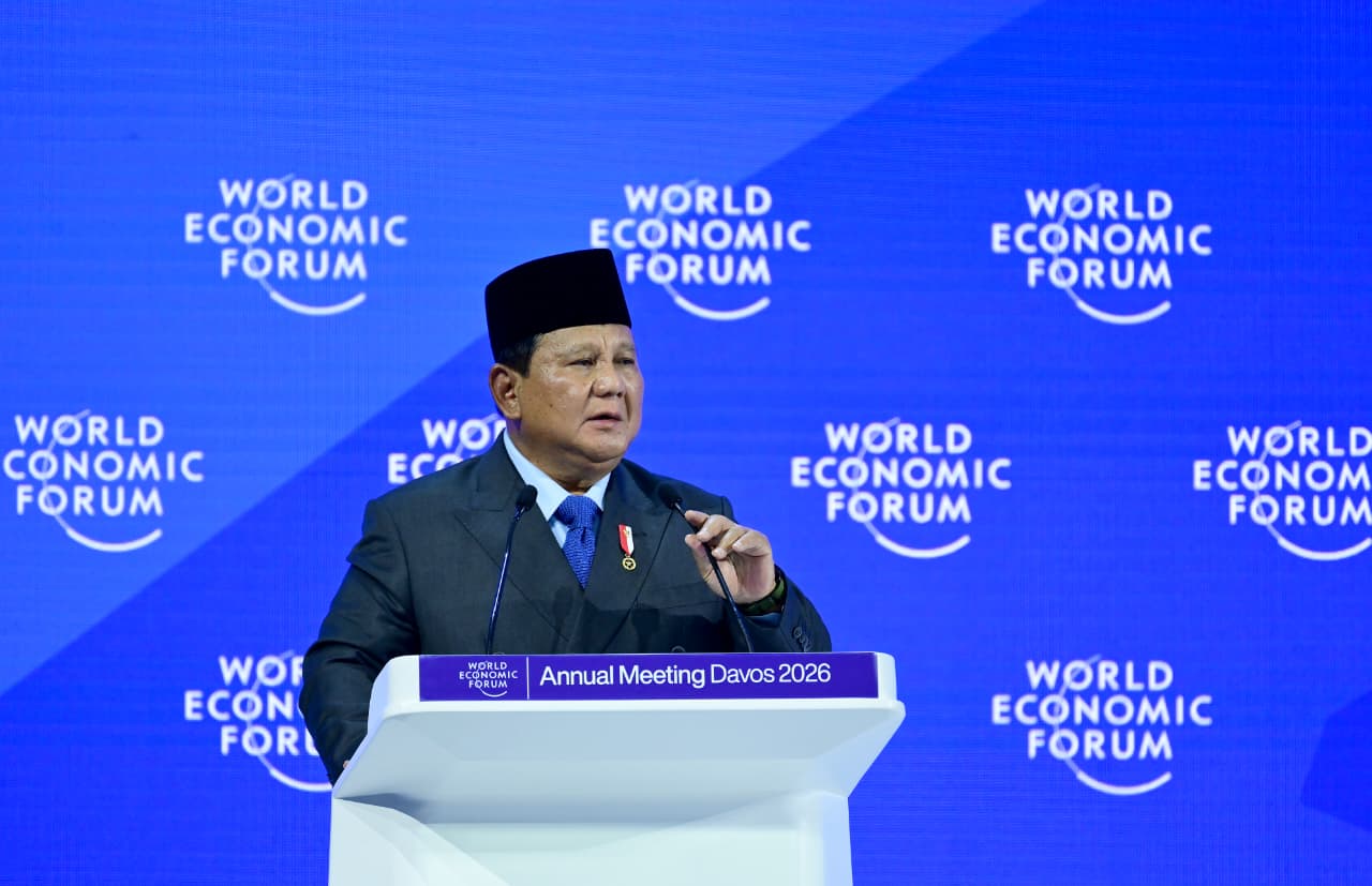 Pidato Presiden Prabowo di WEF 2026: Kita Tidak Boleh Hancurkan Alam