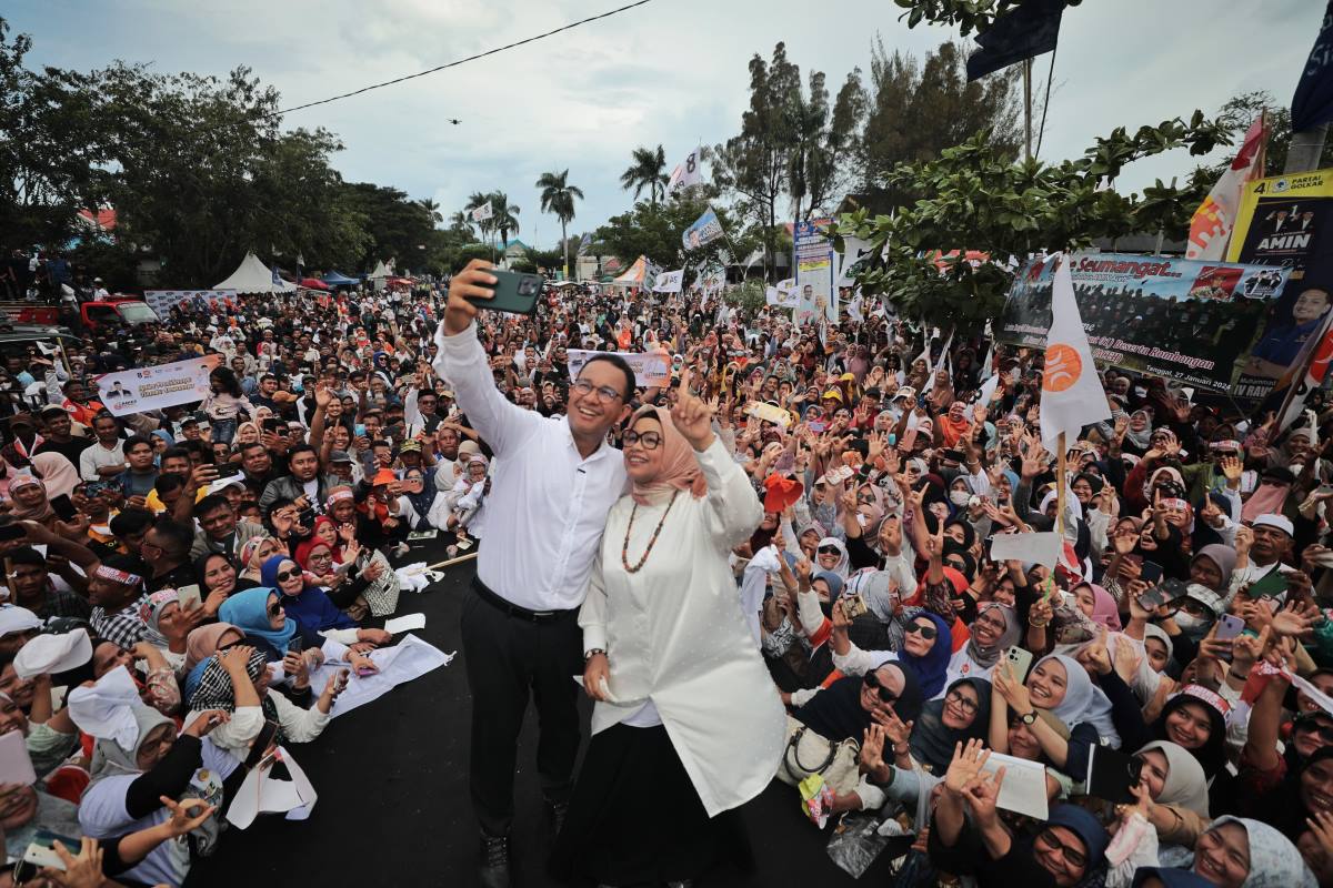 Kampanye Akbar di Stadion Dimurthala, Anies Baswedan dan Warga Aceh Kompak Serukan Perubahan