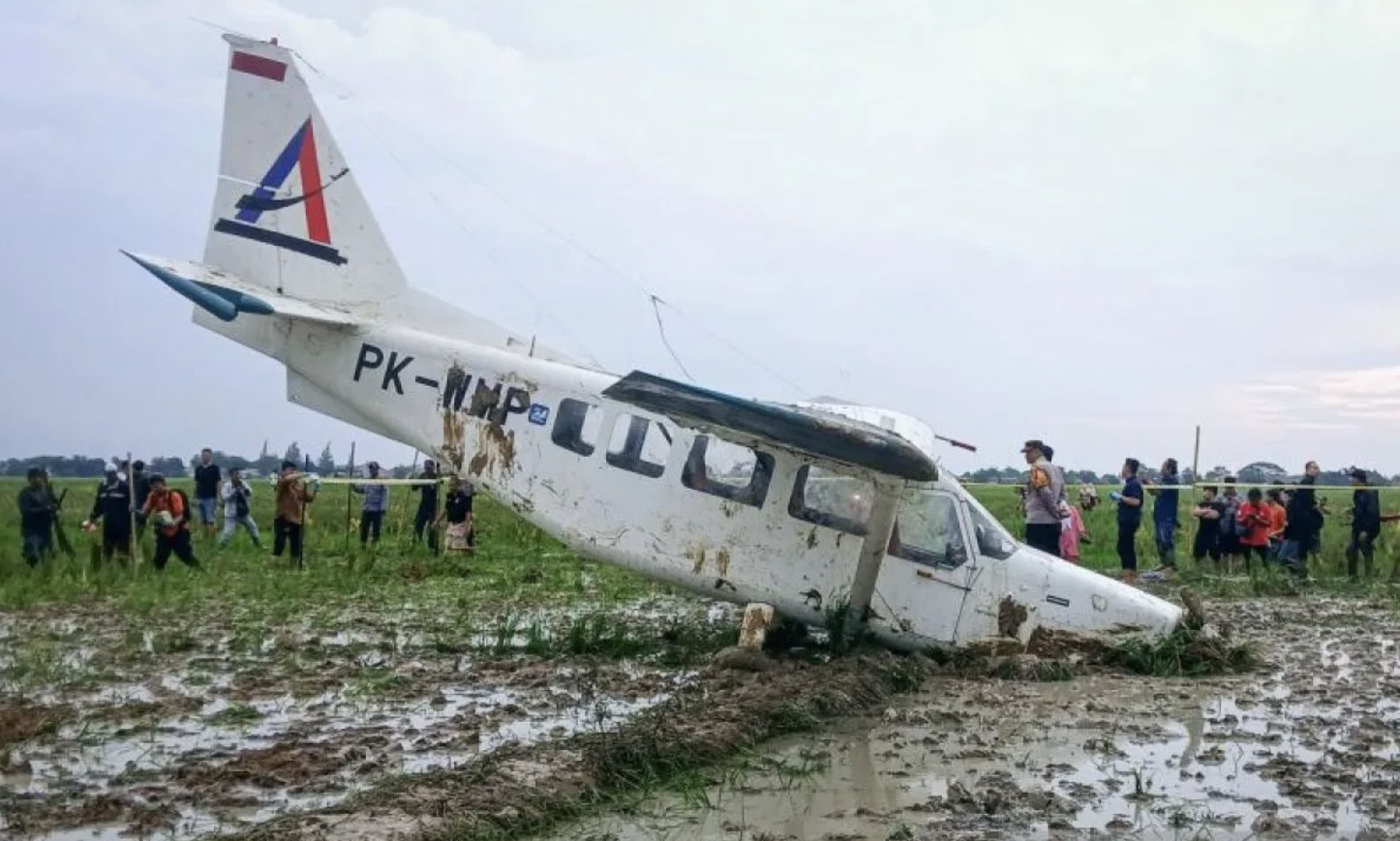 Ini Dugaan Penyebab Pesawat Cessna Jatuh di Karawang
