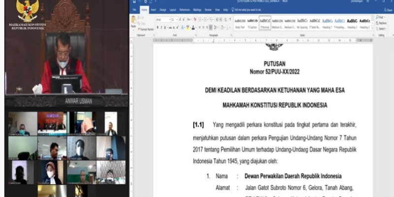 Mahkamah Konstitusi Benteng Oligarki