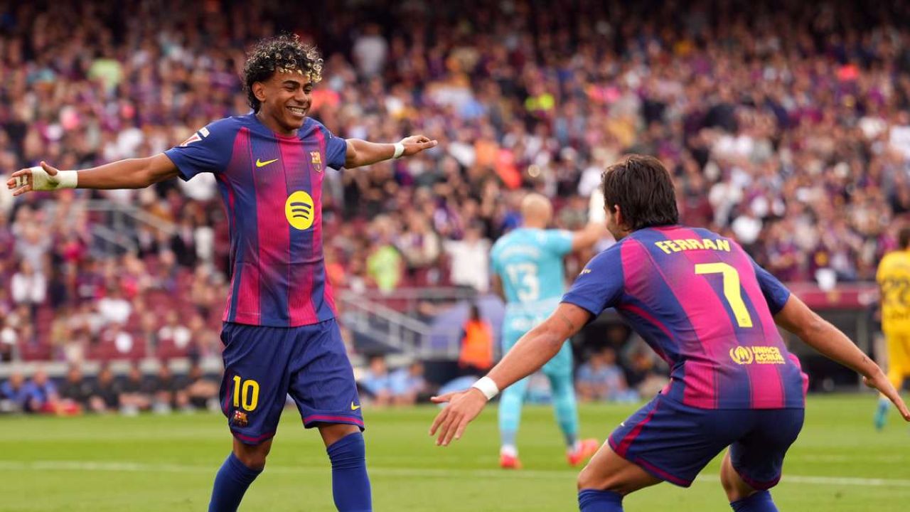 Rating Pemain Barcelona yang Bantai Espanyol 4-1, Ferran Gacor, Yamal Sensasional!