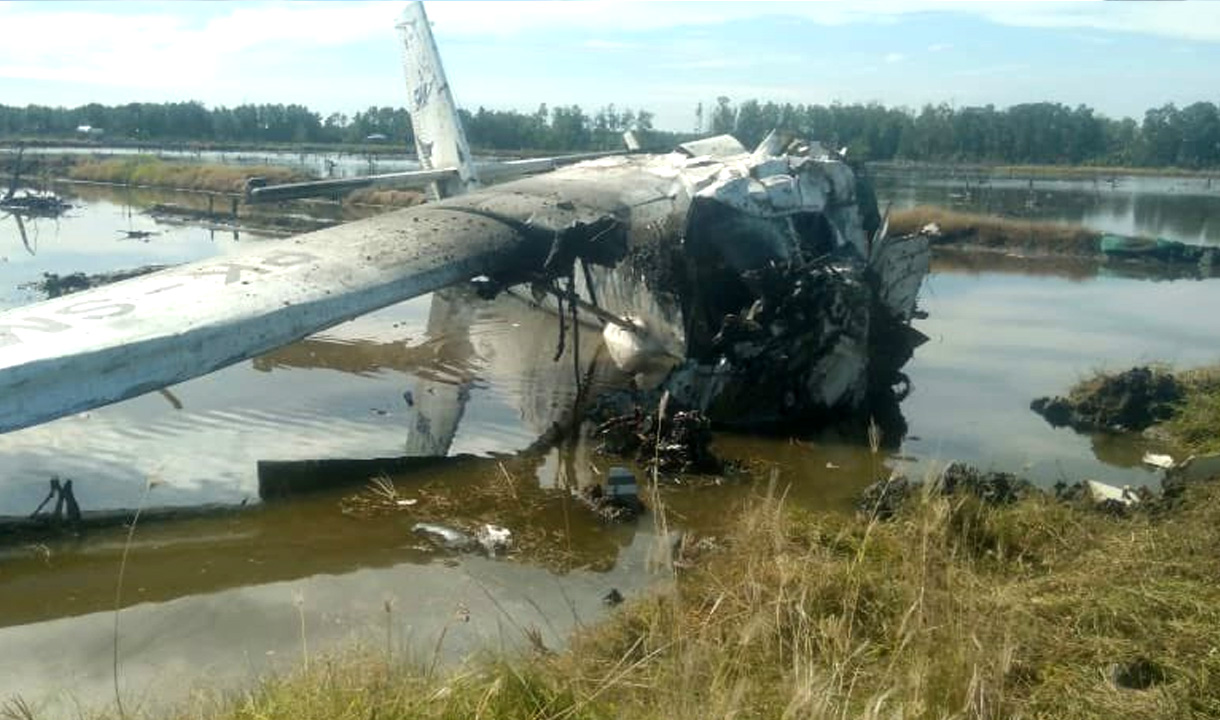 Penampakan Pesawat SAM Air yang Hancur Setelah Jatuh di Gorontalo, Mesin dan Sayap Lepas