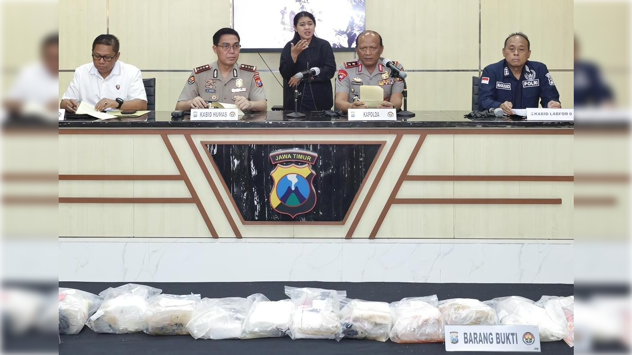 Heboh Paket 27,83 Kg Kokain di Sumenep, Polda Jatim Lakukan Uji Lab Forensik