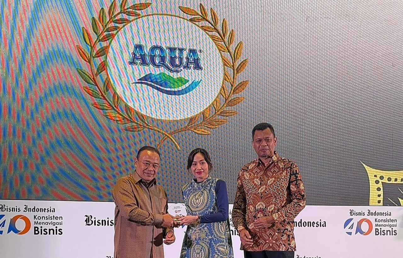 AQUA Menangi Anugerah Produk Indonesia 2025, Tegaskan Komitmen Hidrasi Sehat