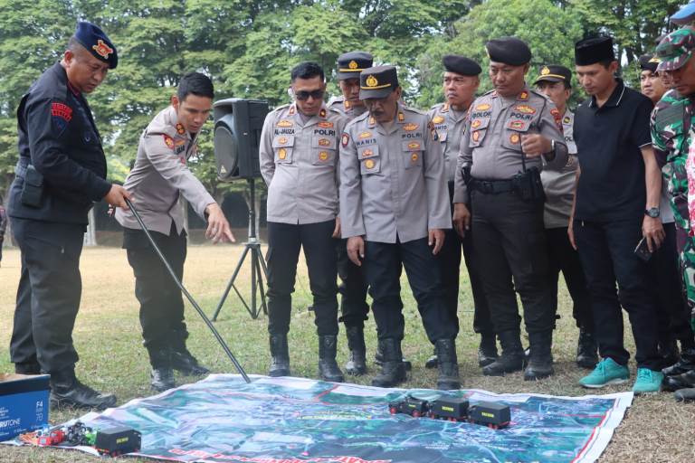 Polres Batu  Terjunkan Ratusan Personel Amankan Rakernas PSHT