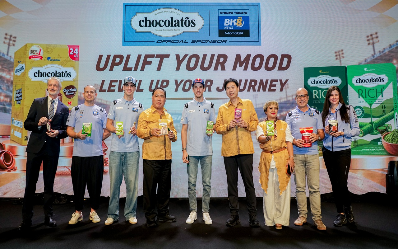 Chocolatos Gandeng BK8 Gresini Racing, Brand Indonesia Tampil di MotoGP 2026-2027