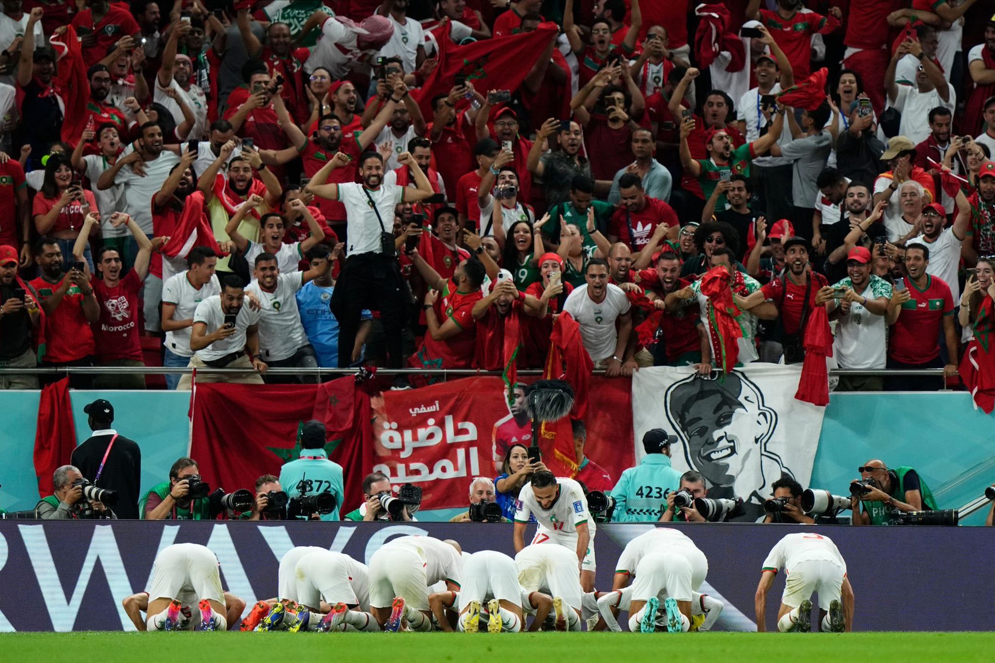 Maroko Lolos ke Babak 16 Besar Piala Dunia 2022, Qatar, Netizen: Berkah Doa Sang Ibu