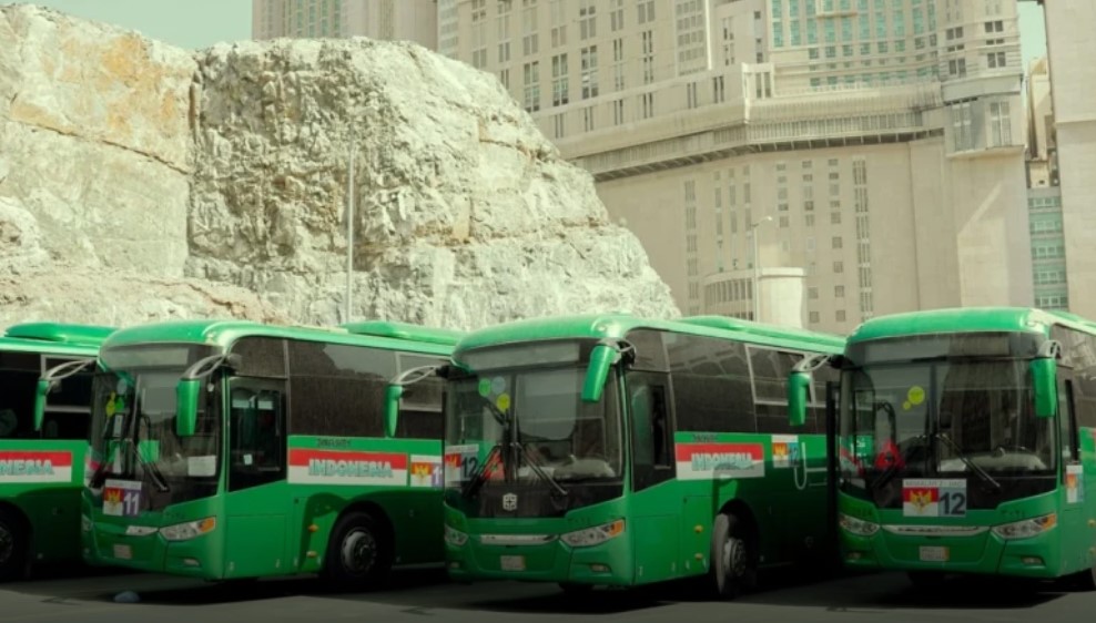 450 Unit Bus Shalawat Angkut Jemaah Haji Indonesia Selama di Makkah