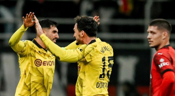Dortmund Menang 3-1 atas Milan di San Siro, Marco Reus cs Lolos Grup Neraka 