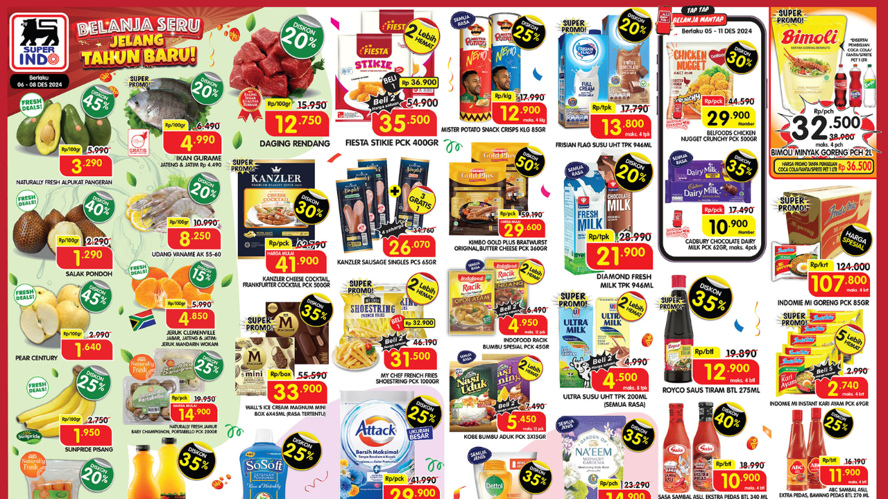 Katalog Promo Jsm Superindo Terbaru Desember Belanja Murah Jelang Tahun Baru