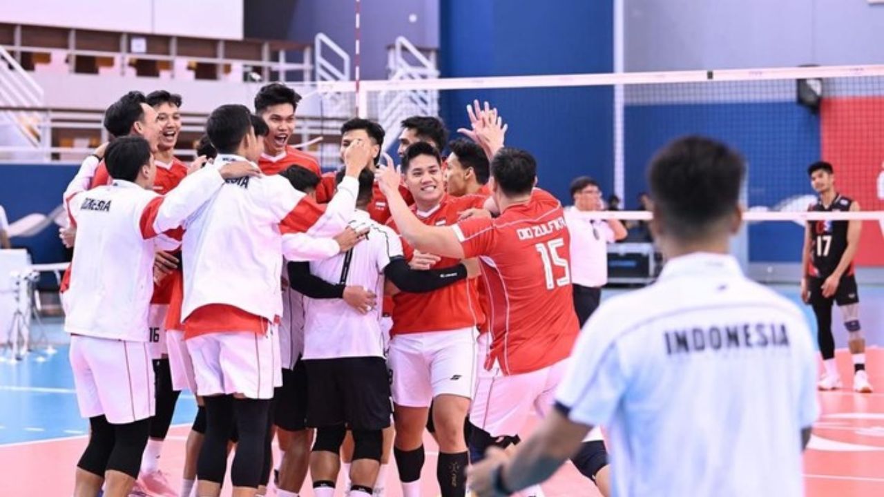 Tumbang dari Bahrain, Indonesia Jadi Runner-up Grup A AVC Nations Cup 2025