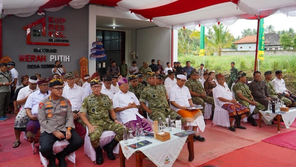 Prabowo Resmikan Koperasi Merah Putih, Bali Siapkan 38 Unit KDKMP