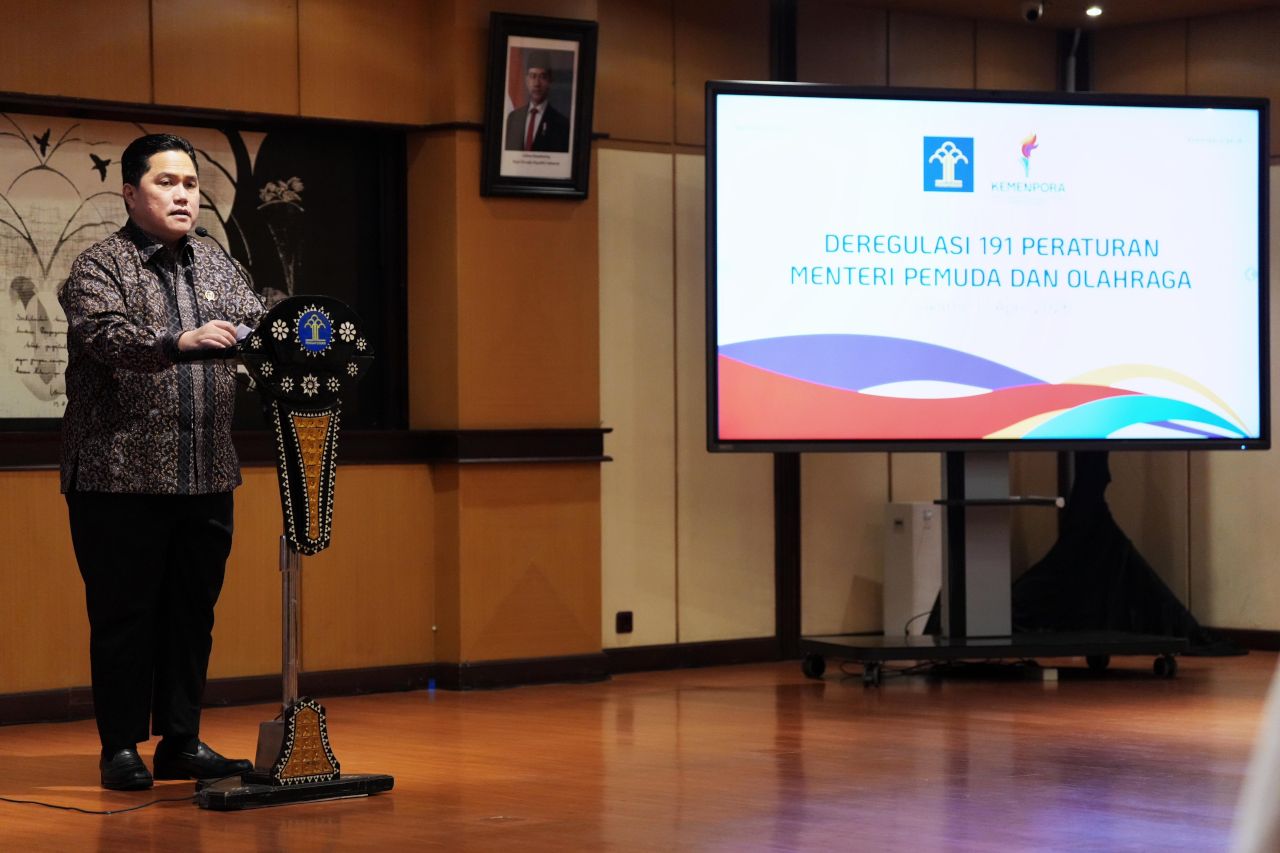 Menpora Erick Thohir Pangkas Ribuan Pasal, Apa Tujuannya?