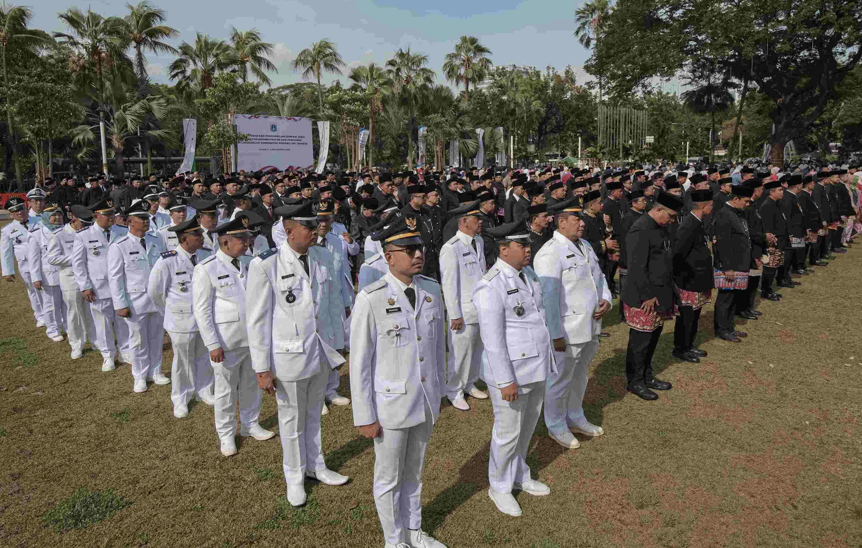 1.842 Pejabat DKI Dilantik, Pramono Janji Pemerintahan Lebih Transparan