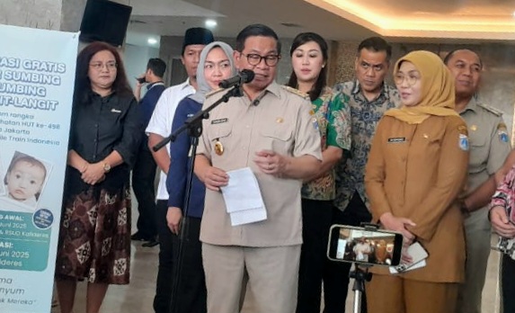 HUT ke-498 Jakarta Gelar Operasi Bibir Sumbing hingga Katarak