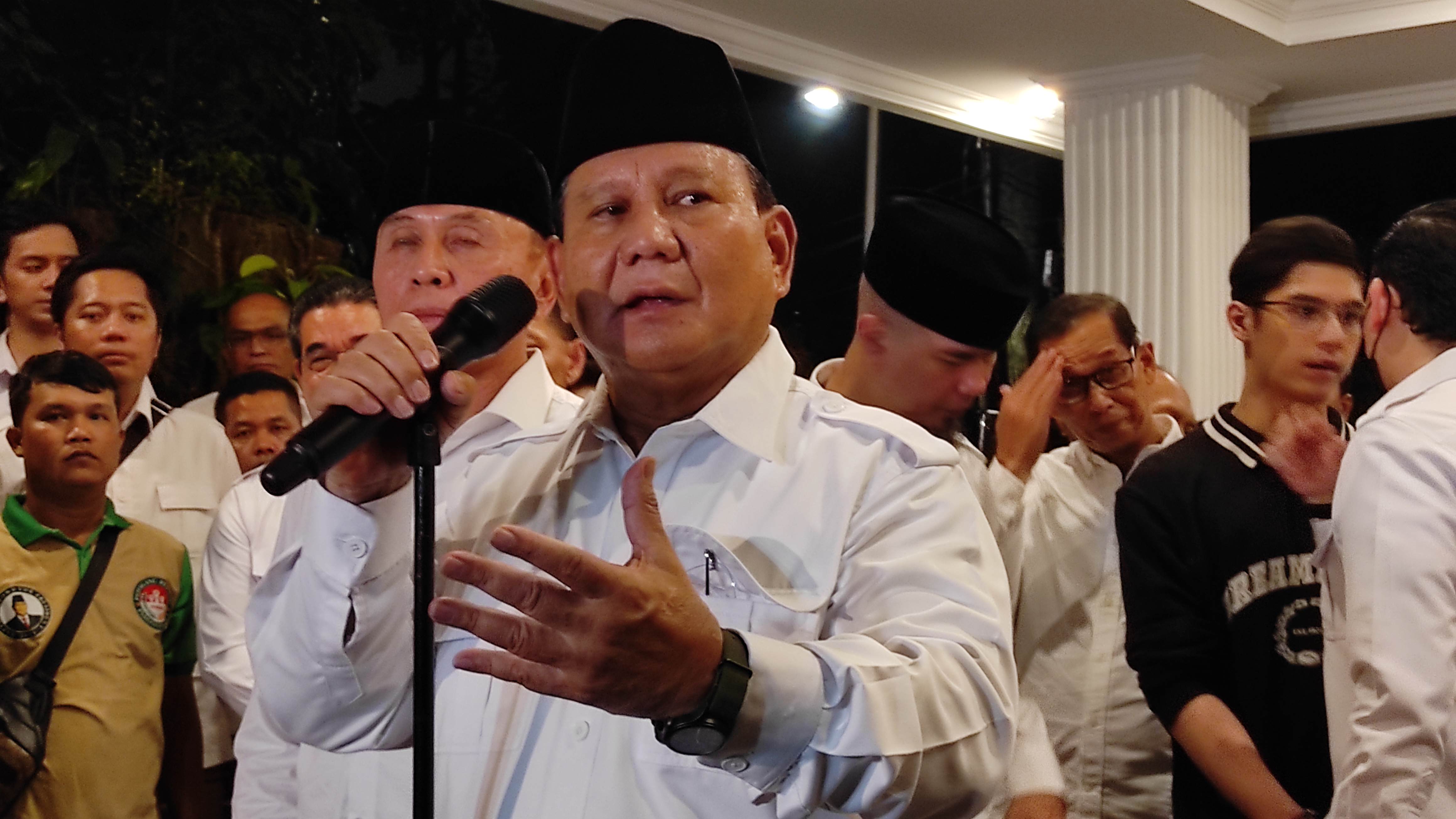 Ditanya Soal Sinyal Dukungan Jokowi, Begini Jawaban Prabowo ke Gerindra