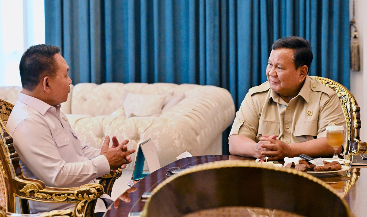 Geopolitik Memanas, Prabowo Panggil Dudung Abdurachman Bahas Keamanan RI di Istana