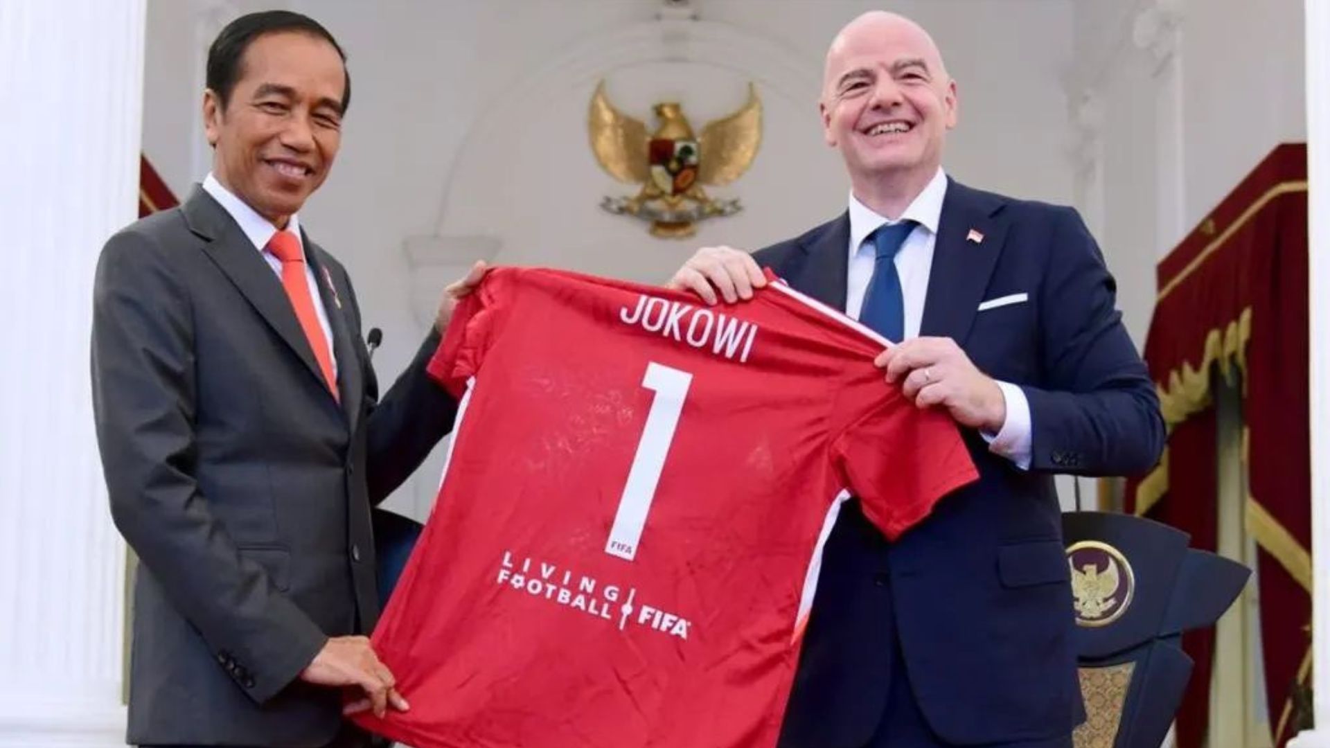 Jokowi Akan Berikan Gelar Kehormatan kepada Presiden FIFA