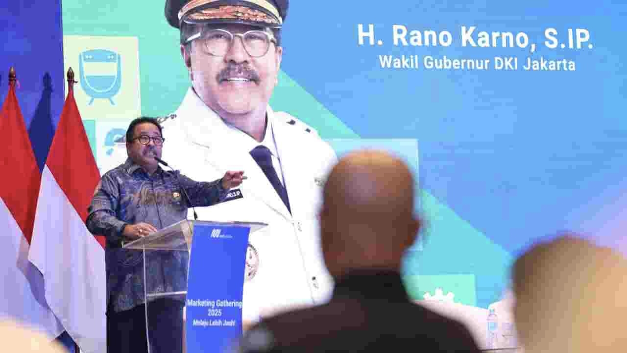 Tingkatkan Nilai Ekonomi, Wagub Rano Dorong MRT Jakarta Kembangkan Bisnis 