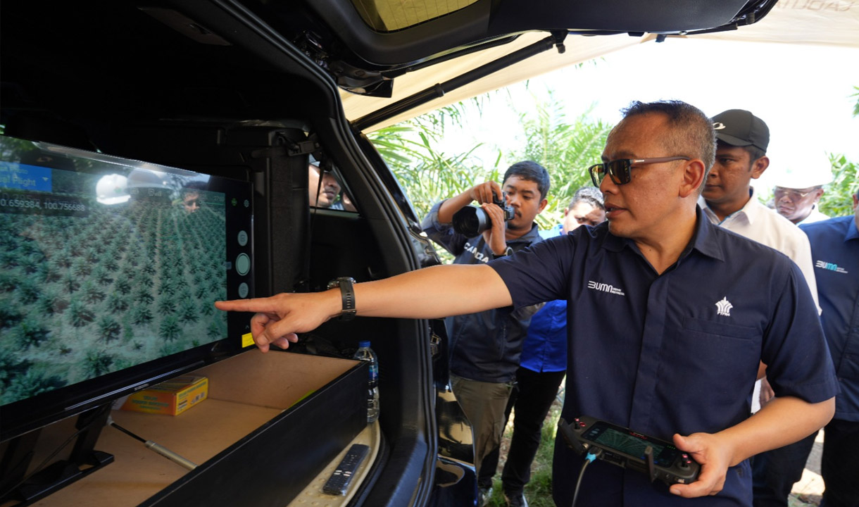 Percepat Transformasi Digital, PTPN IV PalmCo Sertifikasi Operator Drone Perkuat Sistem Pemantauan Kebun