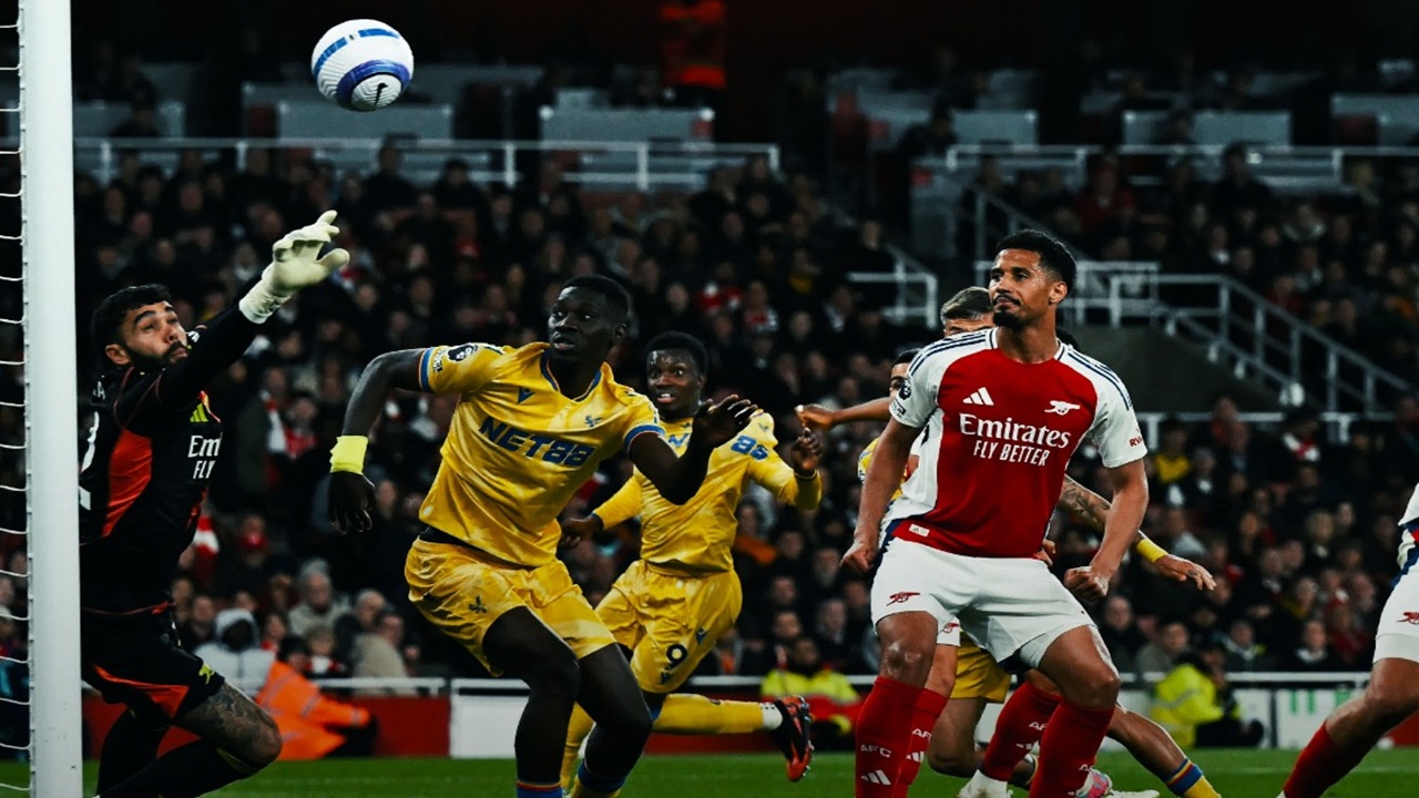 Hasil Liga Inggris 2024/25: Arsenal Ditahan Imbang Crystal Palace, Muluskan Langkah Liverpool Rengkuh Gelar!