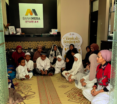 Bank Mega Syariah Berbagi, Salurkan 5.800 Paket Sembako di 41 Kota