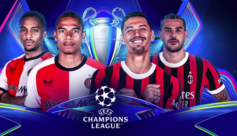 Live Streaming Liga Champions Feyenoord vs AC Milan 13 Februari, Kick-off 03.00 WIB