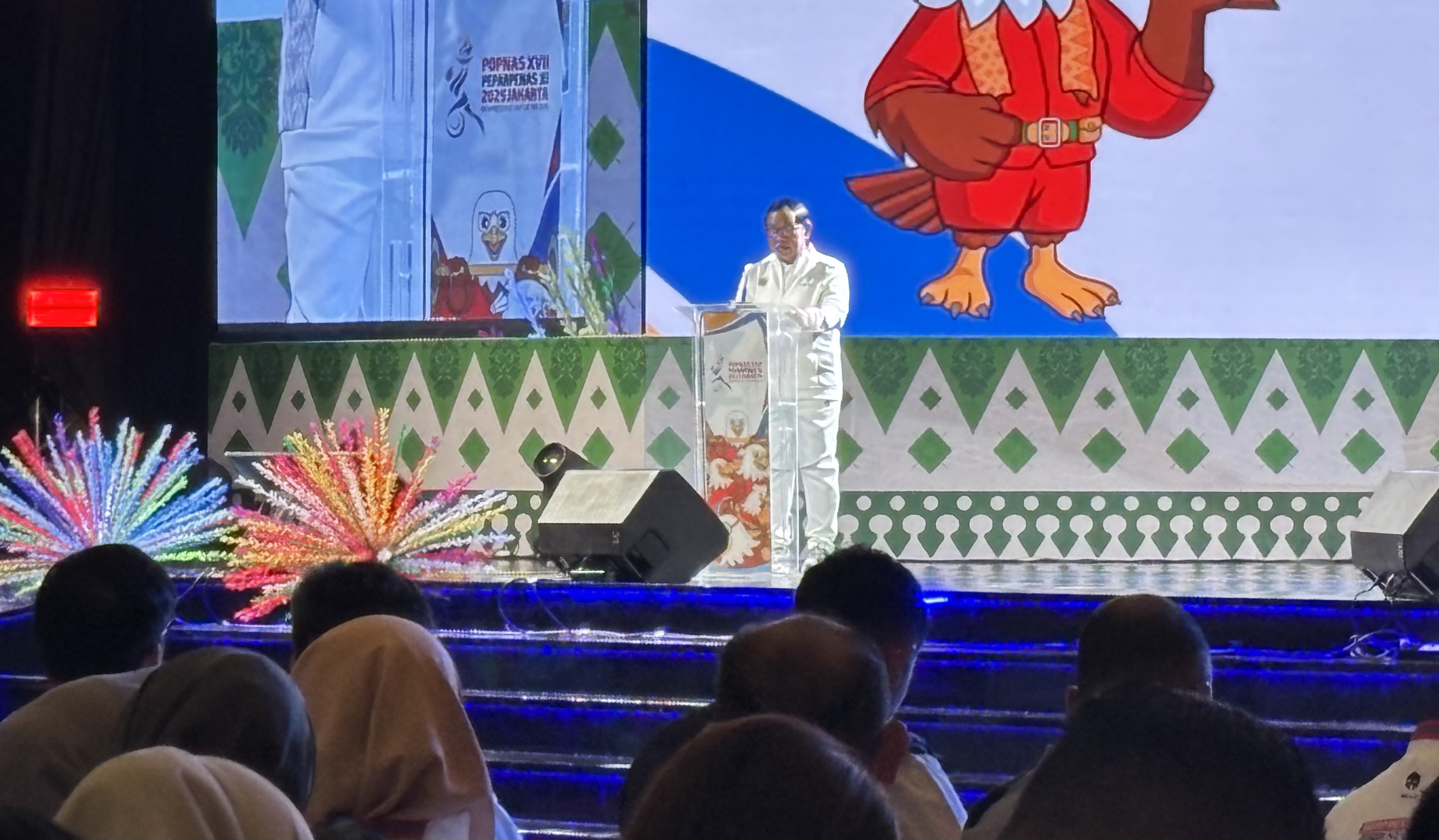 Buka POPNAS 2025, Pramono Gratiskan Atlet Berwisata dan Naik Transportasi Umum di Jakarta