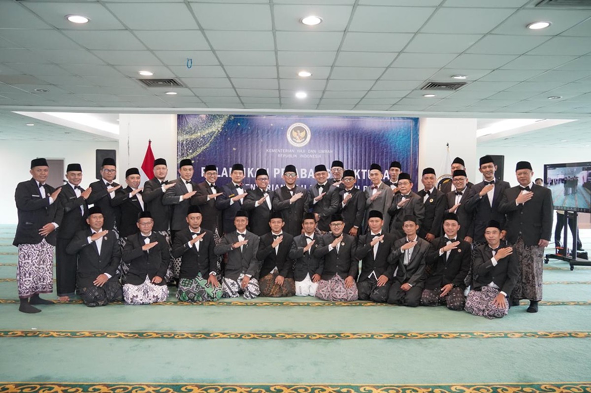 Utamakan Kenyamanan dan Perlindungan Jemaah, Kemenhaj Lantik 162 Pejabat Pelayanan Haji