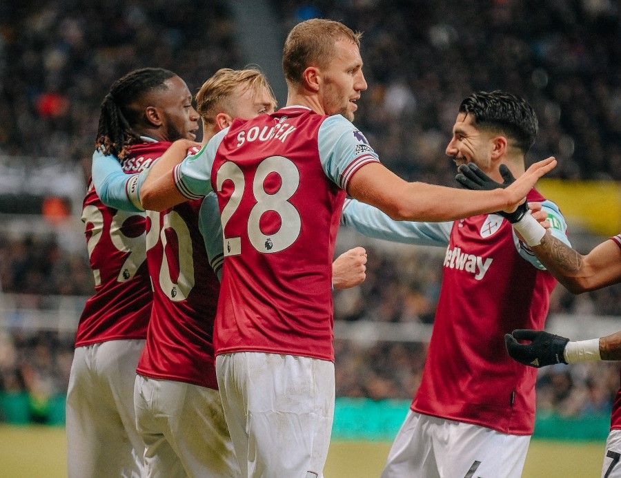 Newcastle vs West Ham 0-2: The Hammers Kembali ke Jalur Kemenangan