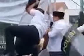 Polisi Pastikan Tidak Ada Korban Tewas Dalam Demo Pati, Tangkap 22 Provokator