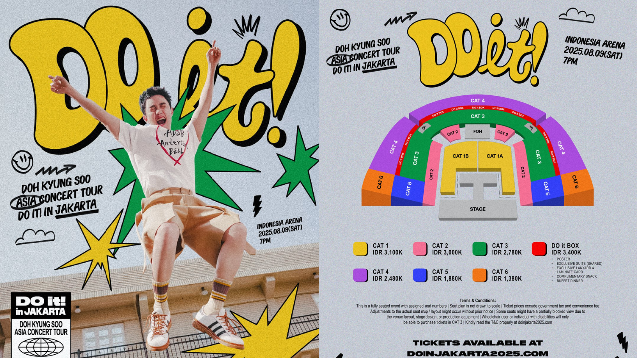 Daftar Harga Tiket Konser D.O. di Jakarta 2025, Mulai Rp1,38 Juta