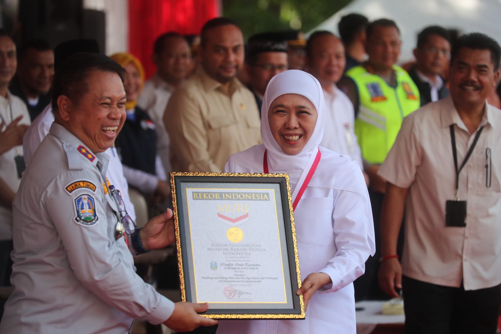Pemprov Jatim Diganjar Rekor MURI: Bangun 132 Palang Kereta dalam 3 Tahun