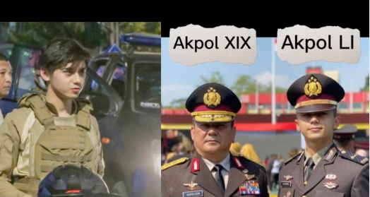 Ini Sosok Jevo Batara, Polisi Ganteng Anak Jenderal Napoleon Bonaparte