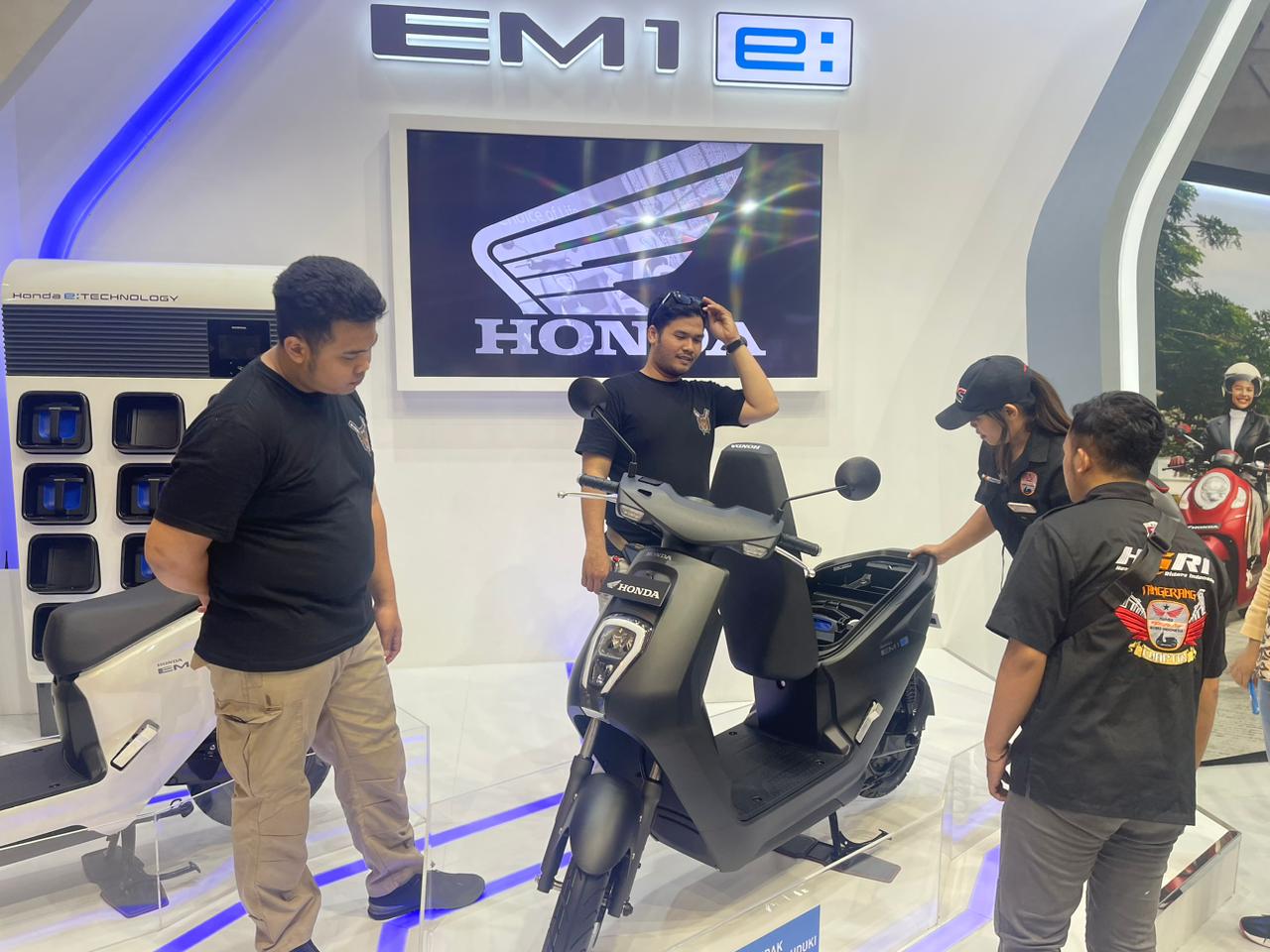 Wahana Kenalkan Motor Listrik Honda EM1 e: ke Komunitas