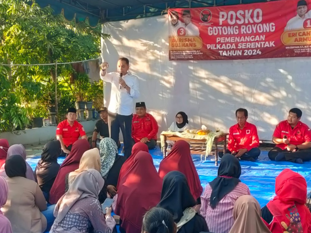 Dukung Risma di Pilgub Jatim, Eri: Pilih Emak’e Arek-arek Suroboyo