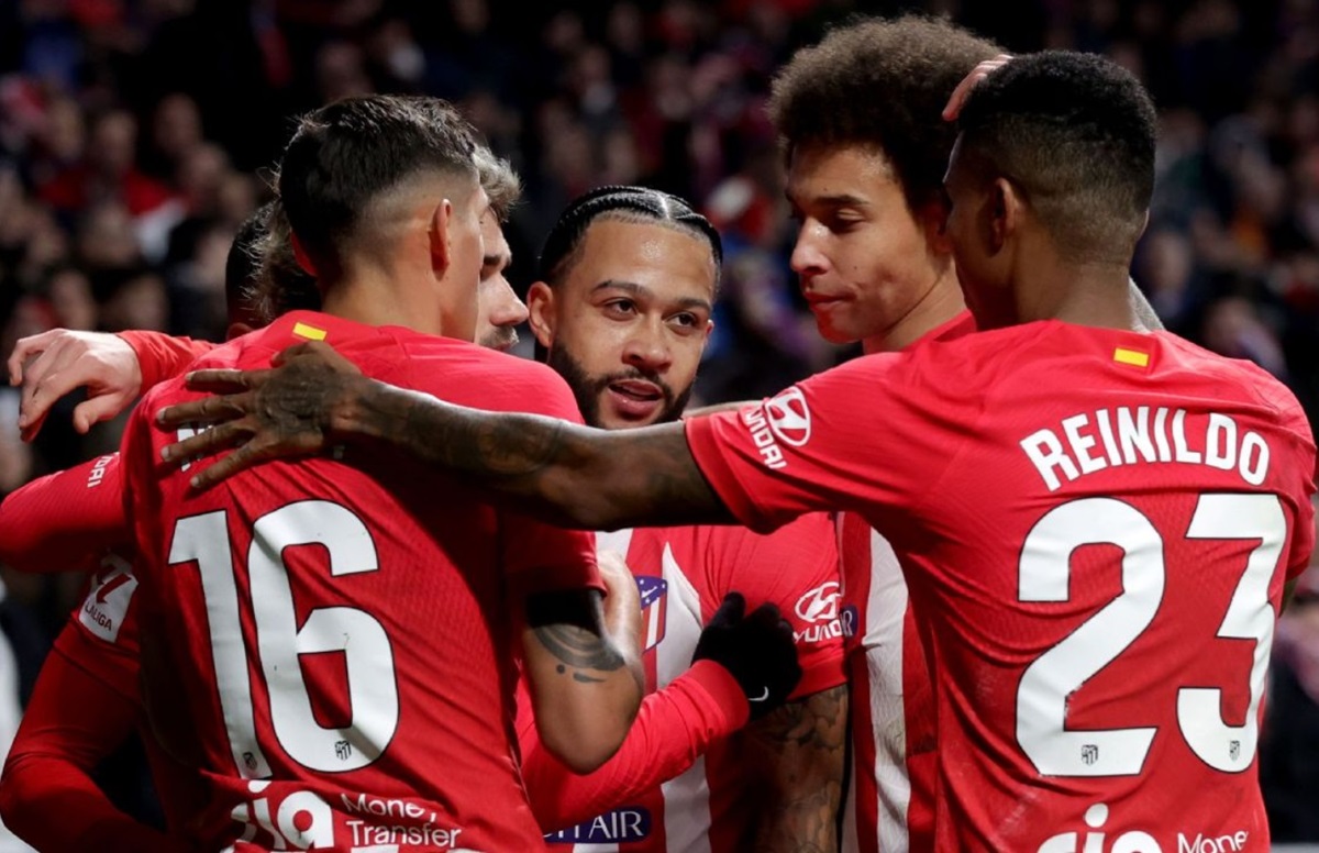 Atletico Madrid vs Rayo Vallecano 2-1, Memphis Depay Jadi Pahlawan Los Rojiblancos