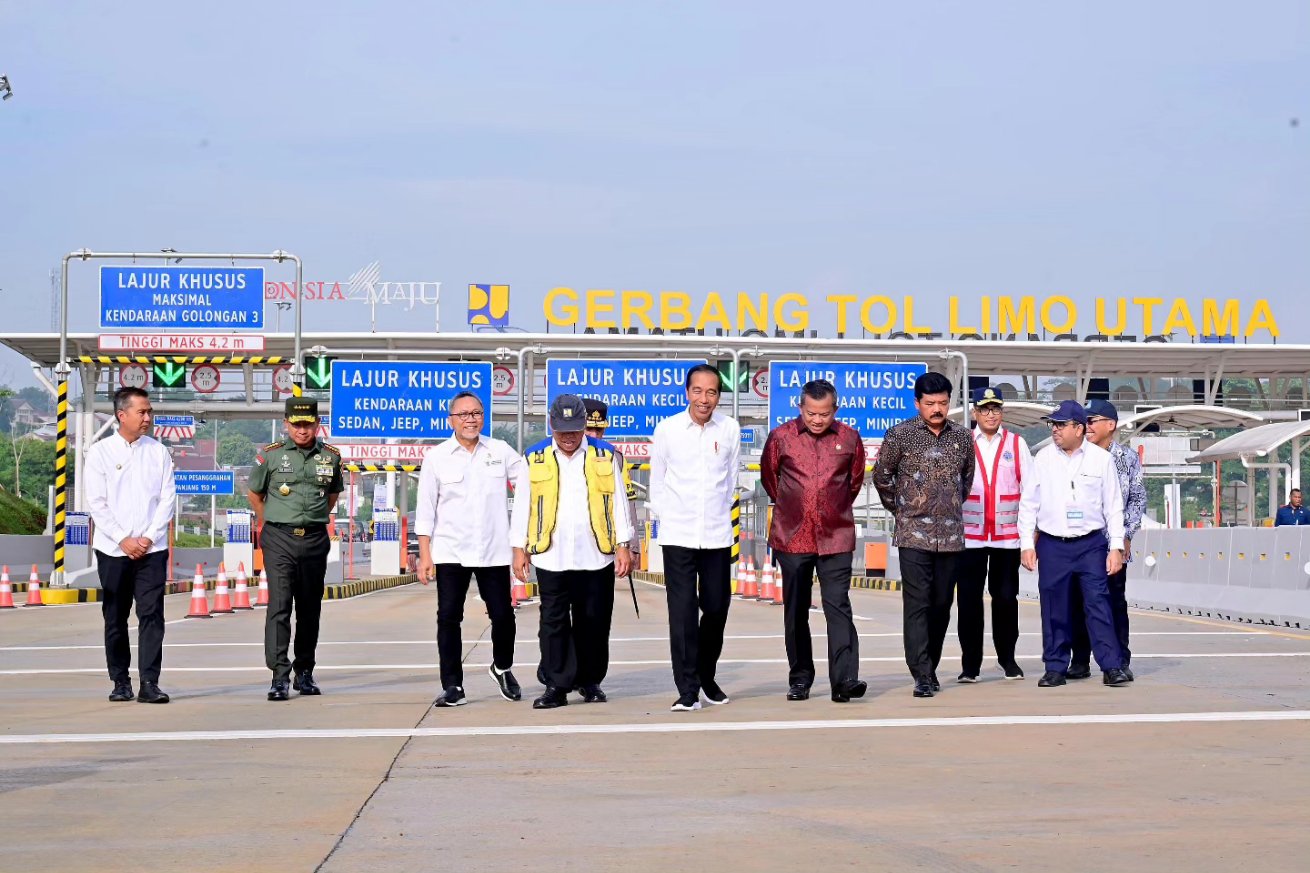 Tol Pamulang Cinere Diresmikan Jokowi, Miliki Panjang 14,8 Km dengan Biaya Rp 4 Triliun