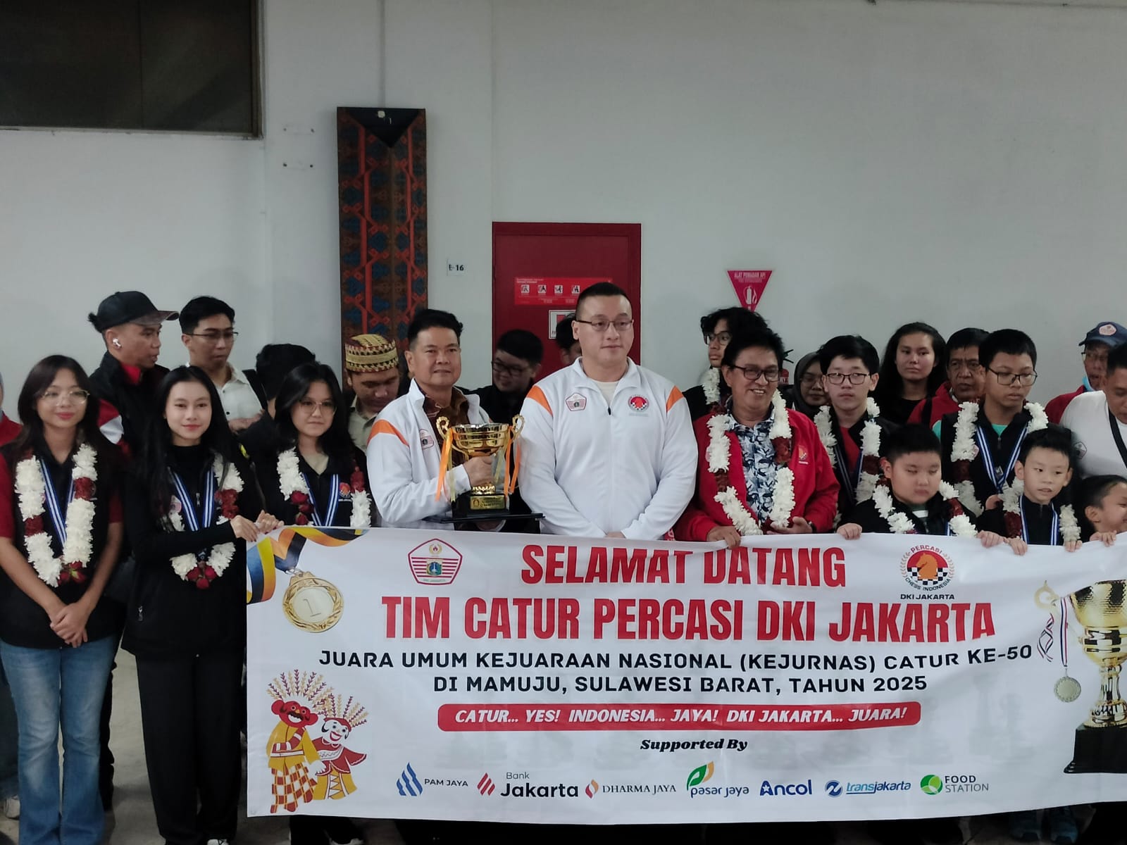 Percasi DKI Jakarta Pertahankan Gelar Juara Umum di Kejurnas Catur 2025