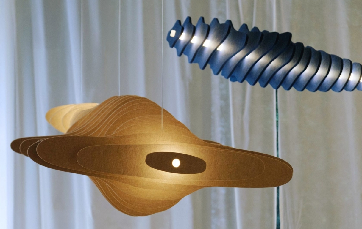 Echoes of the Deep, Interior Lampu Gantung Akustik Unik Askia Furniture Asal Rumania, Terinspirasi Biota Laut