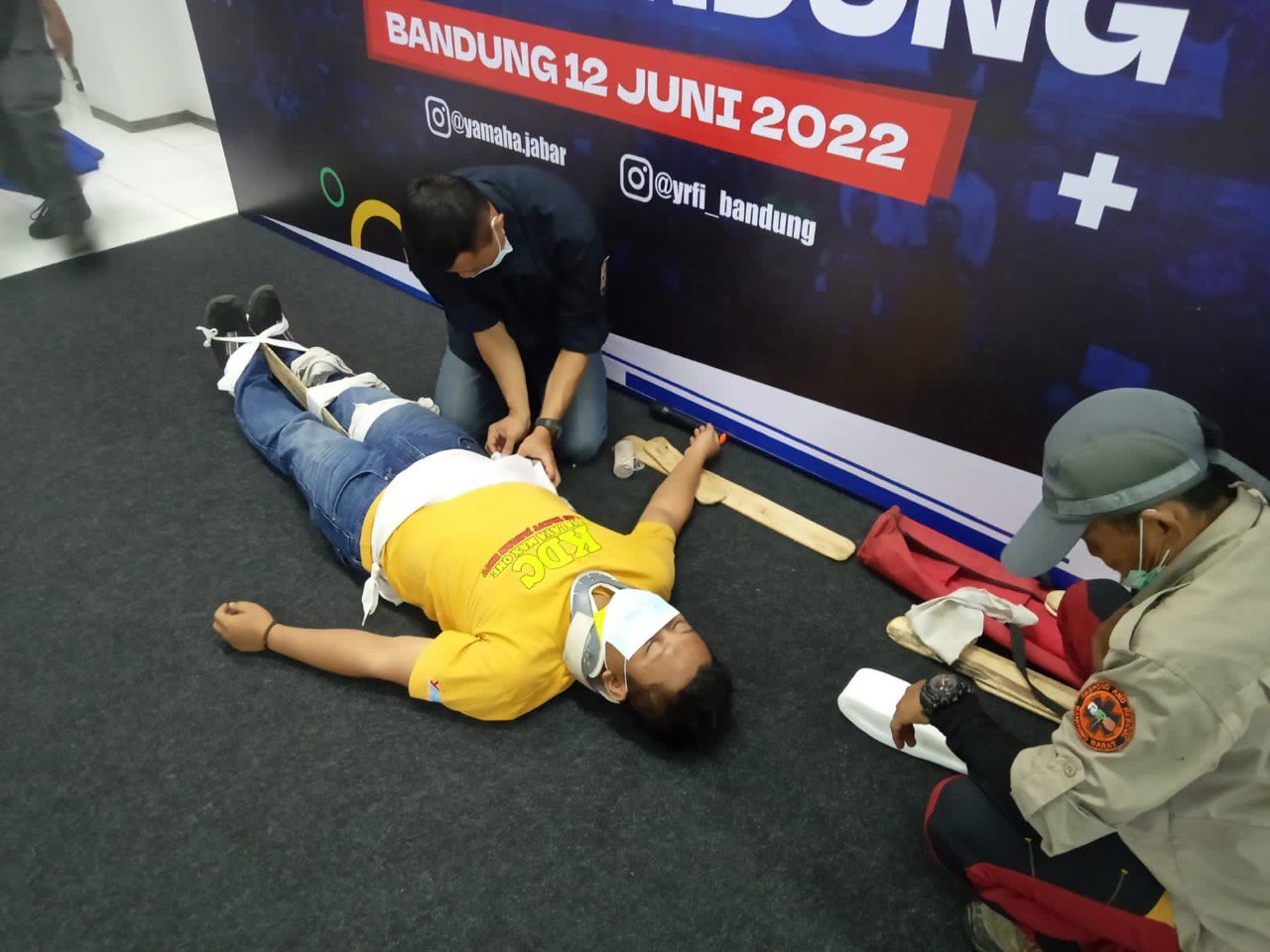 Kegiatan Pertama YRFI Bandung Setelah Hari Raya Idul Fitri 2022, Workshop PPGD