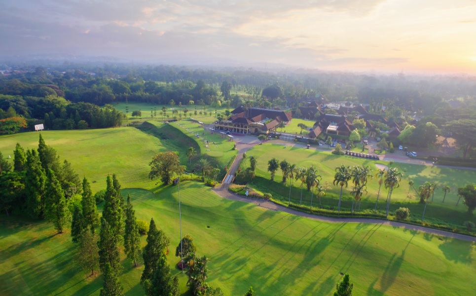 Klub Golf Bogor Raya, Mahakarya Keindahan Alam Seluas 72 Hektar