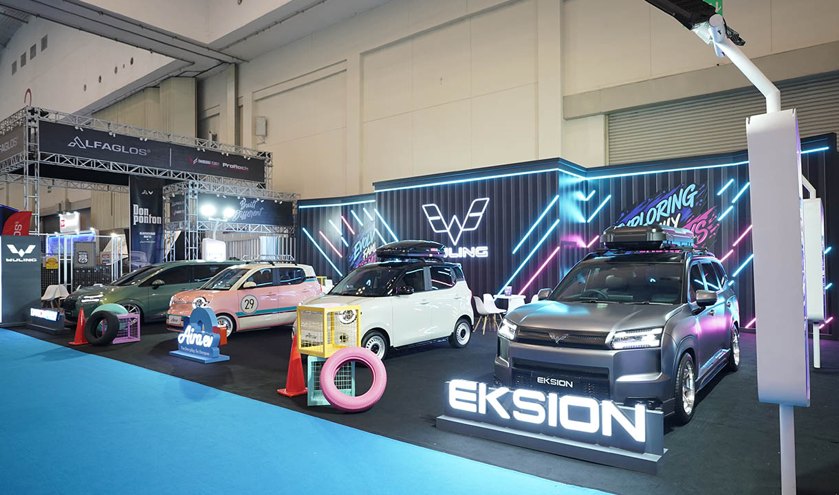 Wuling Tampilkan Personalisasi Darion, Eksion, dan Aira ev di IMX 2026